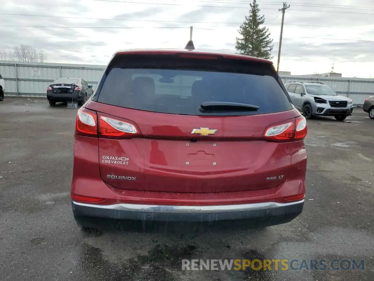 6 Photograph of a damaged car 3GNAXUEV5LS613666 CHEVROLET EQUINOX 2020