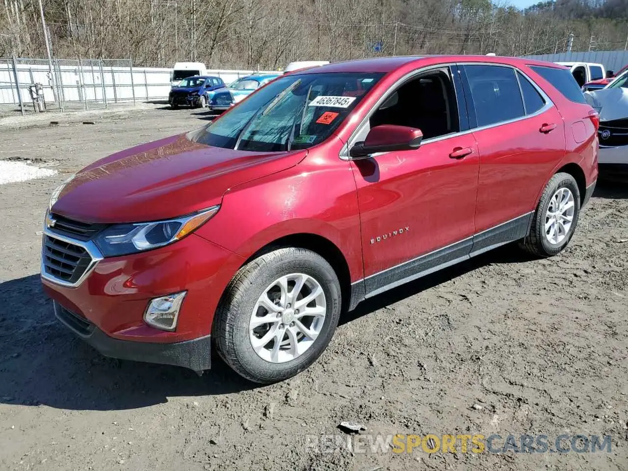 1 Photograph of a damaged car 3GNAXUEV5LS665296 CHEVROLET EQUINOX 2020