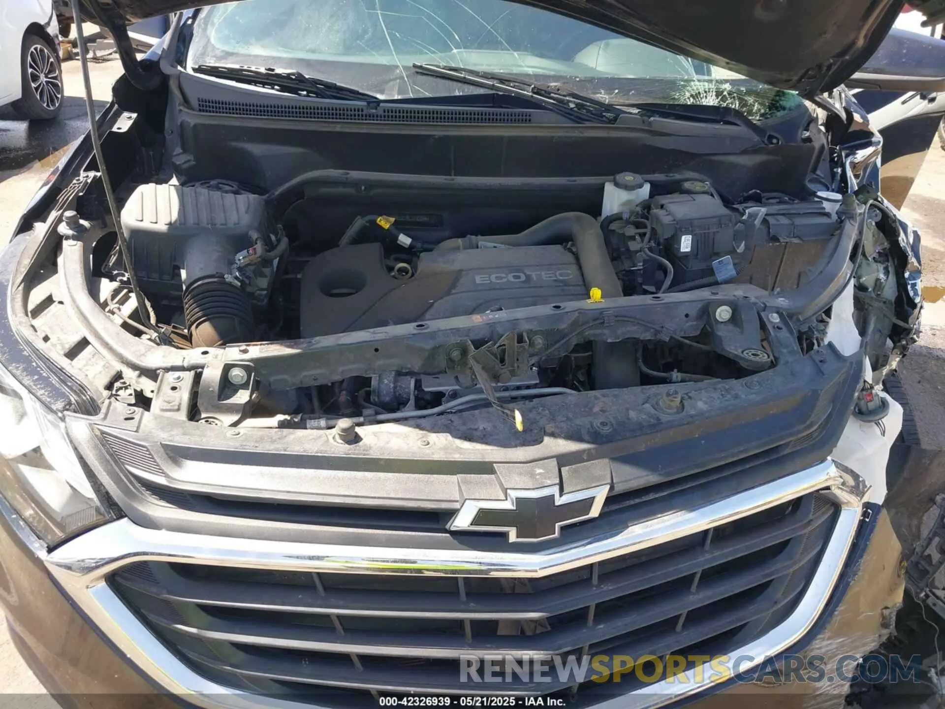 10 Photograph of a damaged car 3GNAXUEV5LS732284 CHEVROLET EQUINOX 2020