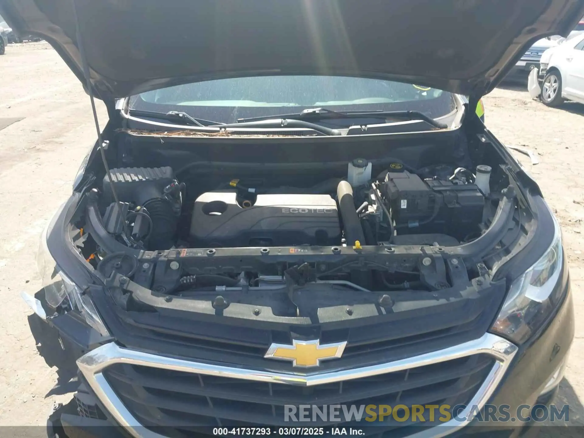 10 Photograph of a damaged car 3GNAXUEV6LL203937 CHEVROLET EQUINOX 2020
