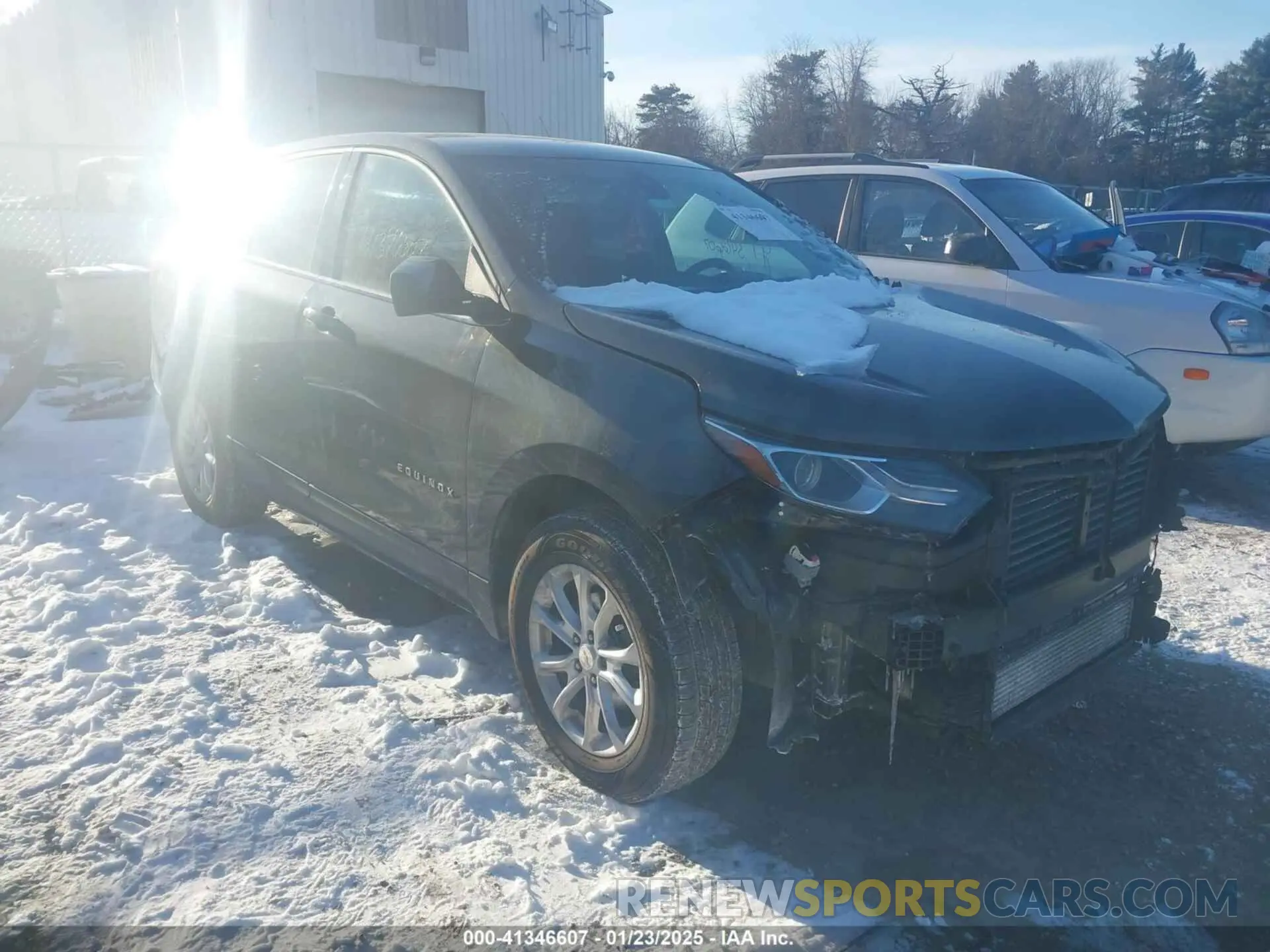 1 Photograph of a damaged car 3GNAXUEV6LS508635 CHEVROLET EQUINOX 2020