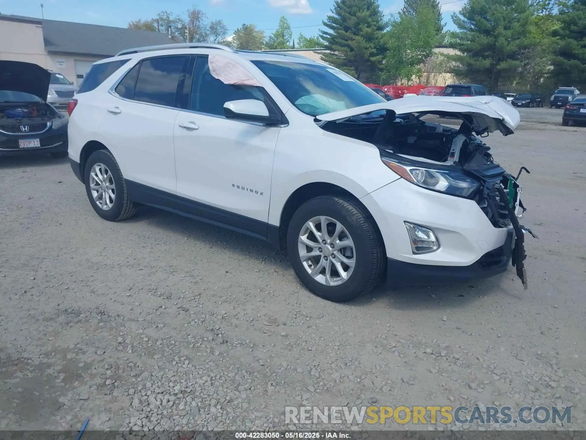 1 Photograph of a damaged car 3GNAXUEV6LS516802 CHEVROLET EQUINOX 2020