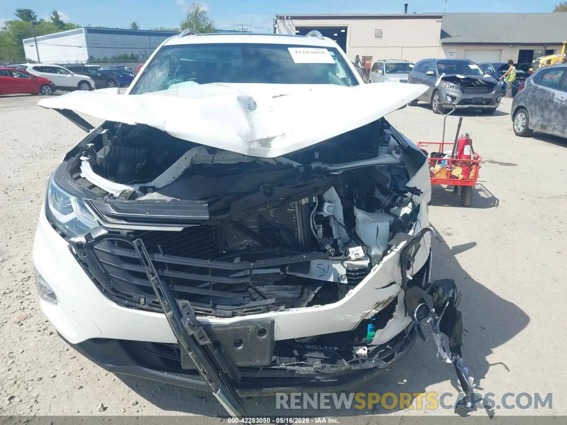 6 Photograph of a damaged car 3GNAXUEV6LS516802 CHEVROLET EQUINOX 2020