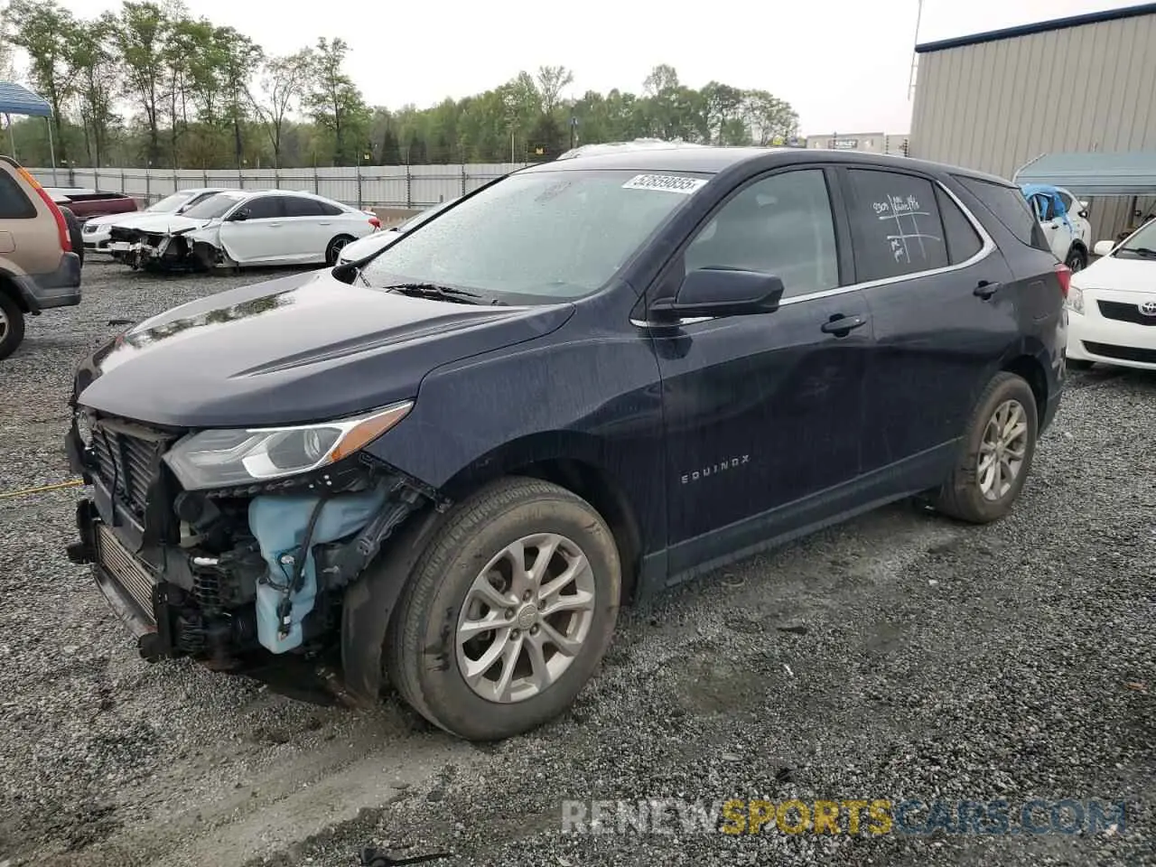1 Photograph of a damaged car 3GNAXUEV7LS504917 CHEVROLET EQUINOX 2020