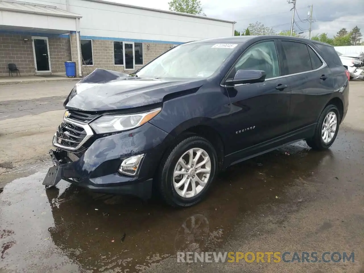 1 Photograph of a damaged car 3GNAXUEV7LS696355 CHEVROLET EQUINOX 2020