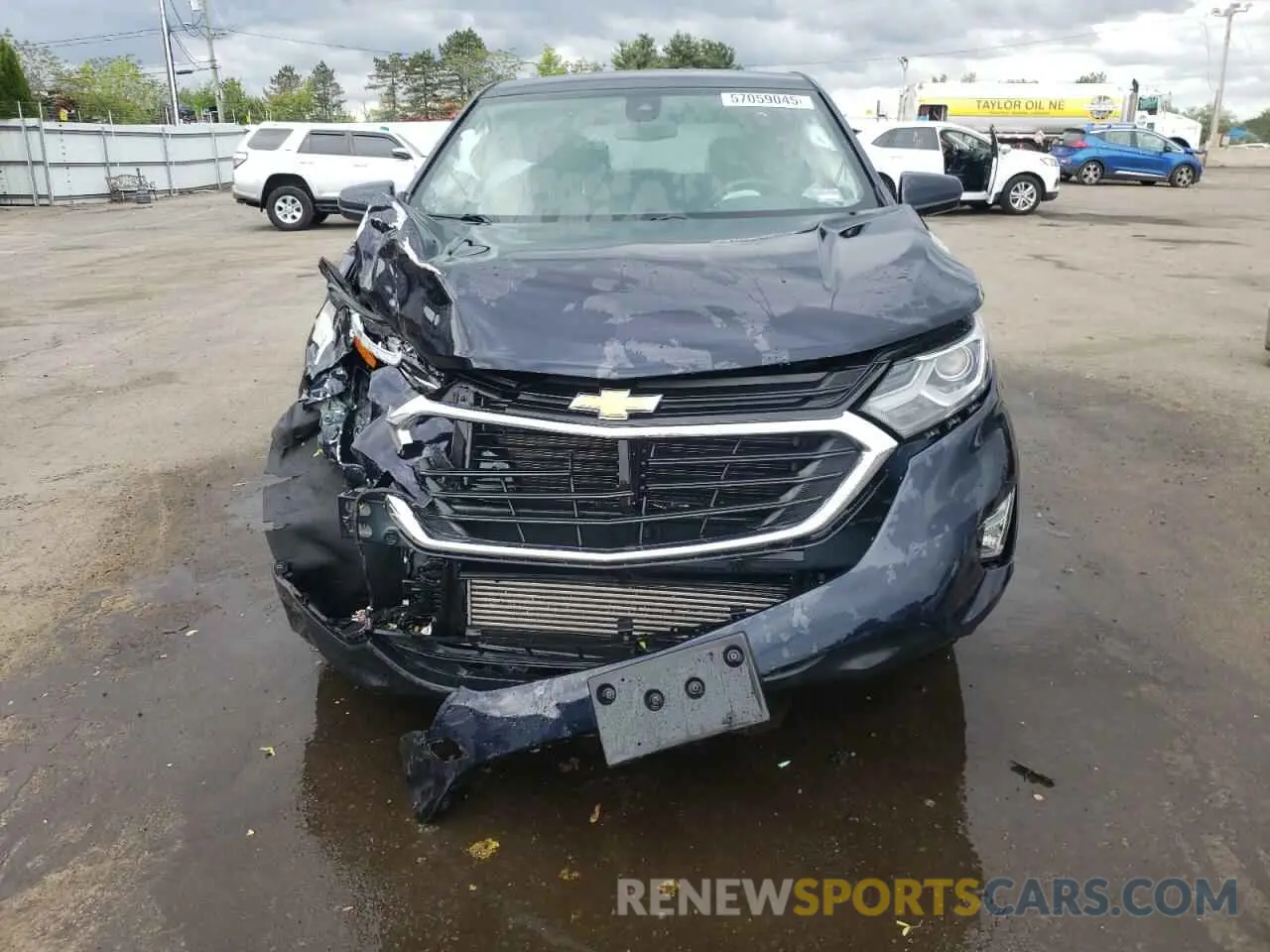 5 Photograph of a damaged car 3GNAXUEV7LS696355 CHEVROLET EQUINOX 2020