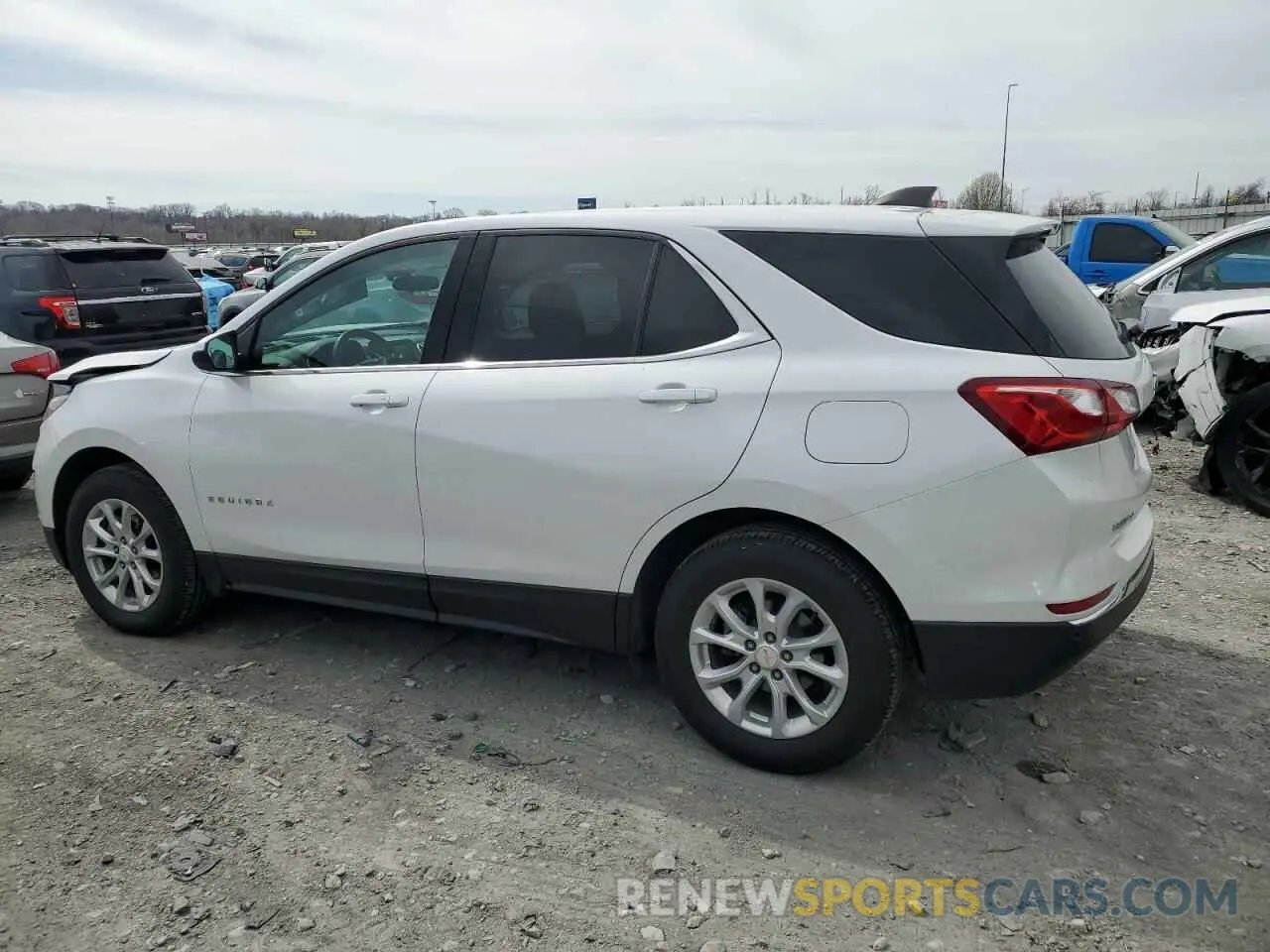 2 Photograph of a damaged car 3GNAXUEV8LL183187 CHEVROLET EQUINOX 2020