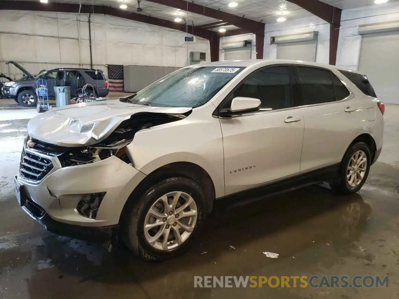 1 Photograph of a damaged car 3GNAXUEV8LS537344 CHEVROLET EQUINOX 2020
