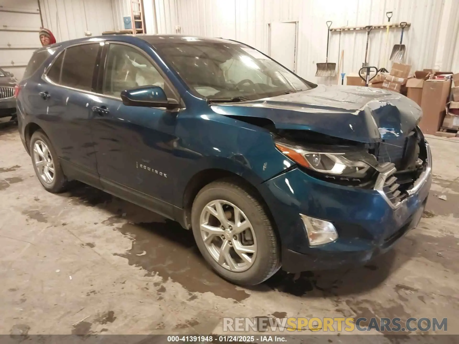1 Photograph of a damaged car 3GNAXUEV9LL319519 CHEVROLET EQUINOX 2020