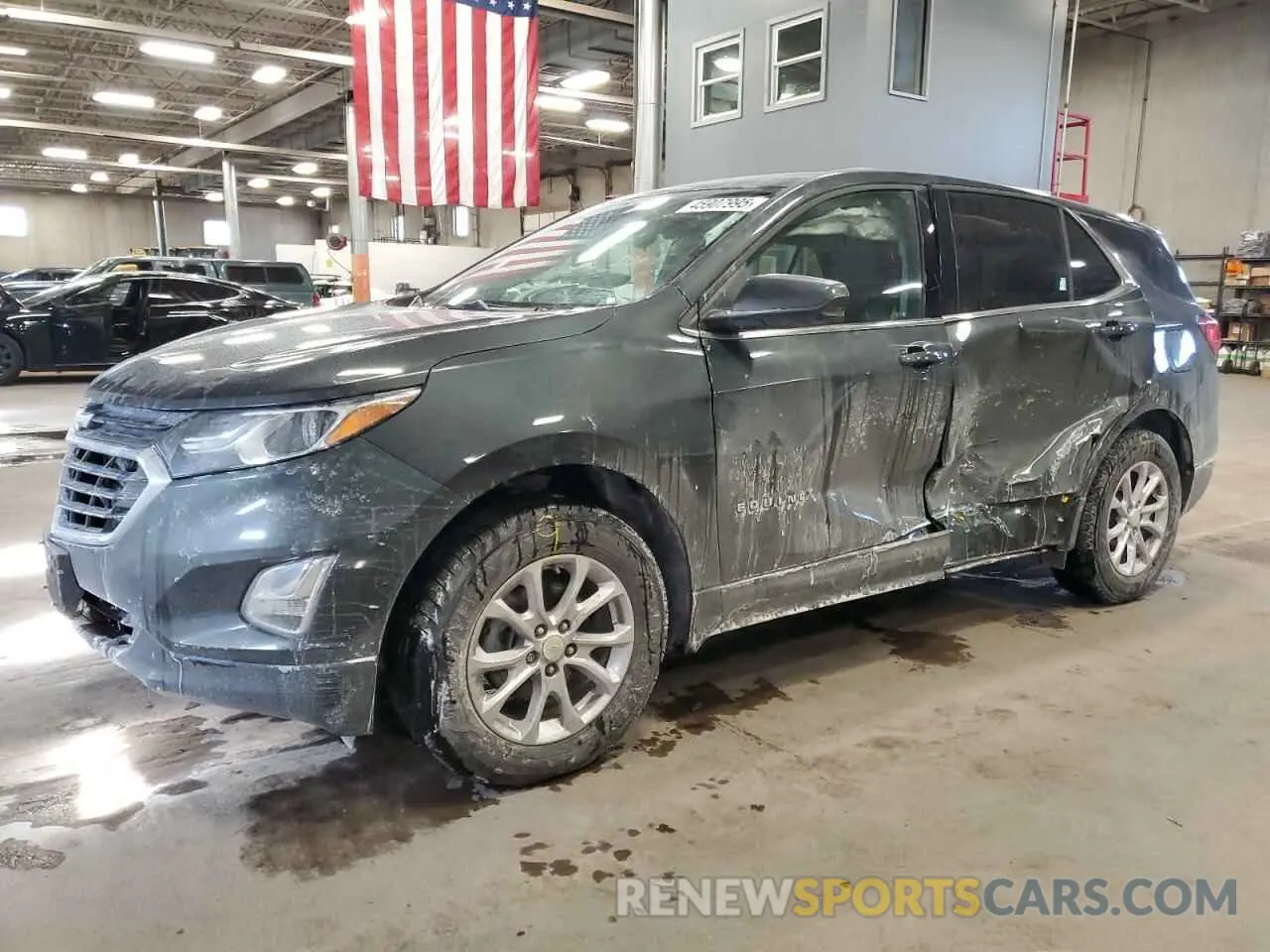 1 Photograph of a damaged car 3GNAXUEV9LS650994 CHEVROLET EQUINOX 2020