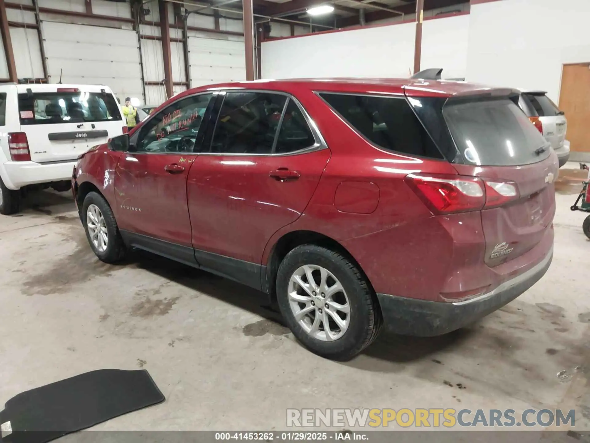 3 Photograph of a damaged car 3GNAXUEVXLL124710 CHEVROLET EQUINOX 2020