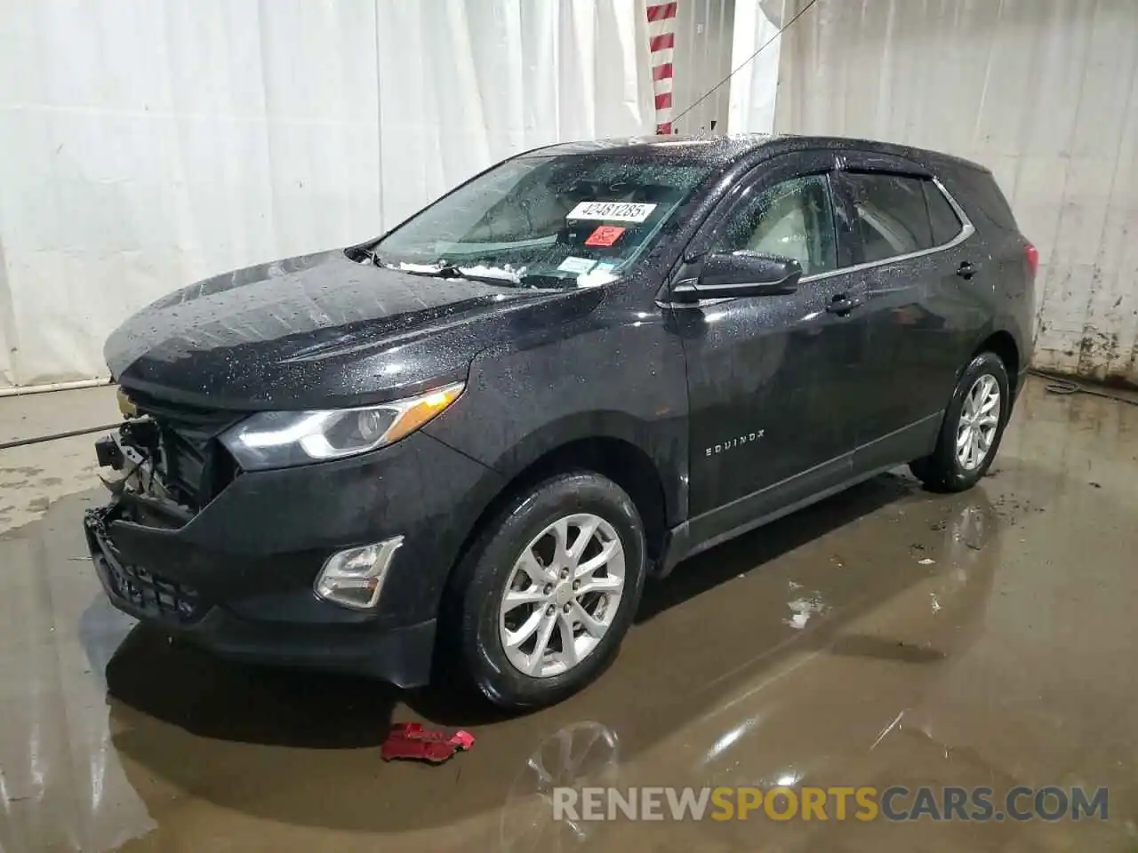 1 Photograph of a damaged car 3GNAXUEVXLL175740 CHEVROLET EQUINOX 2020