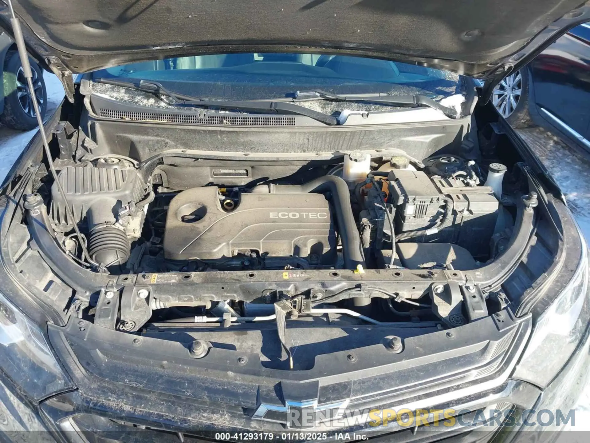 10 Photograph of a damaged car 3GNAXUEVXLL255927 CHEVROLET EQUINOX 2020