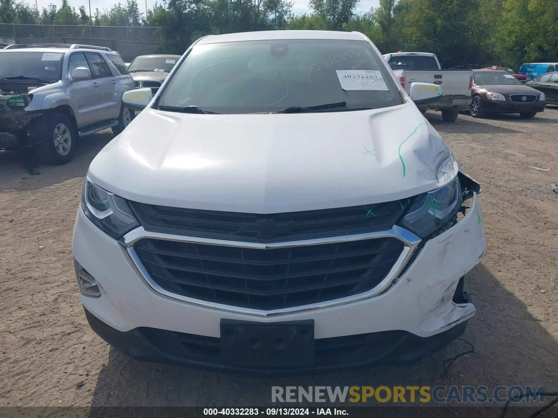 12 Photograph of a damaged car 3GNAXUEVXLL280262 CHEVROLET EQUINOX 2020