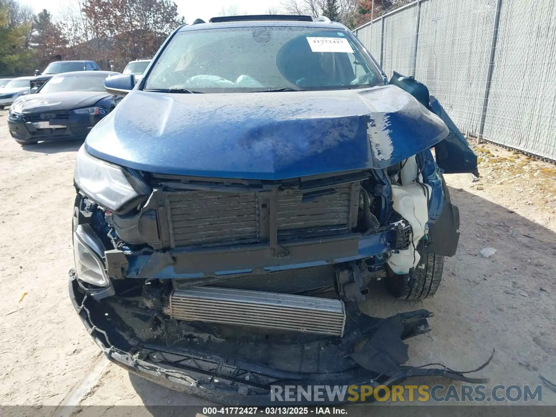 12 Photograph of a damaged car 3GNAXUEVXLL281010 CHEVROLET EQUINOX 2020