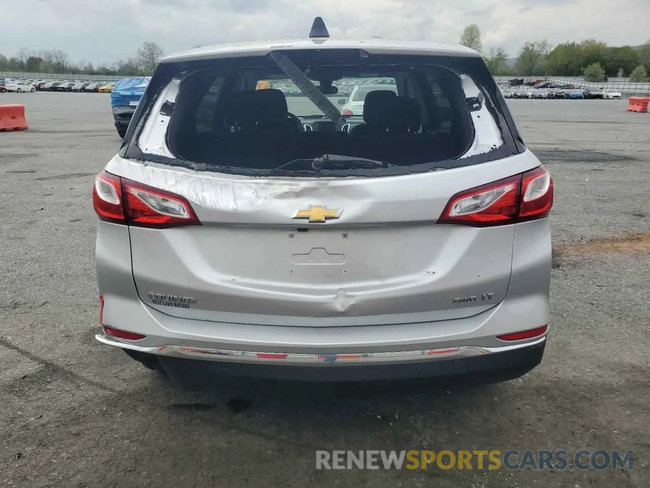 6 Photograph of a damaged car 3GNAXUEVXLS515992 CHEVROLET EQUINOX 2020