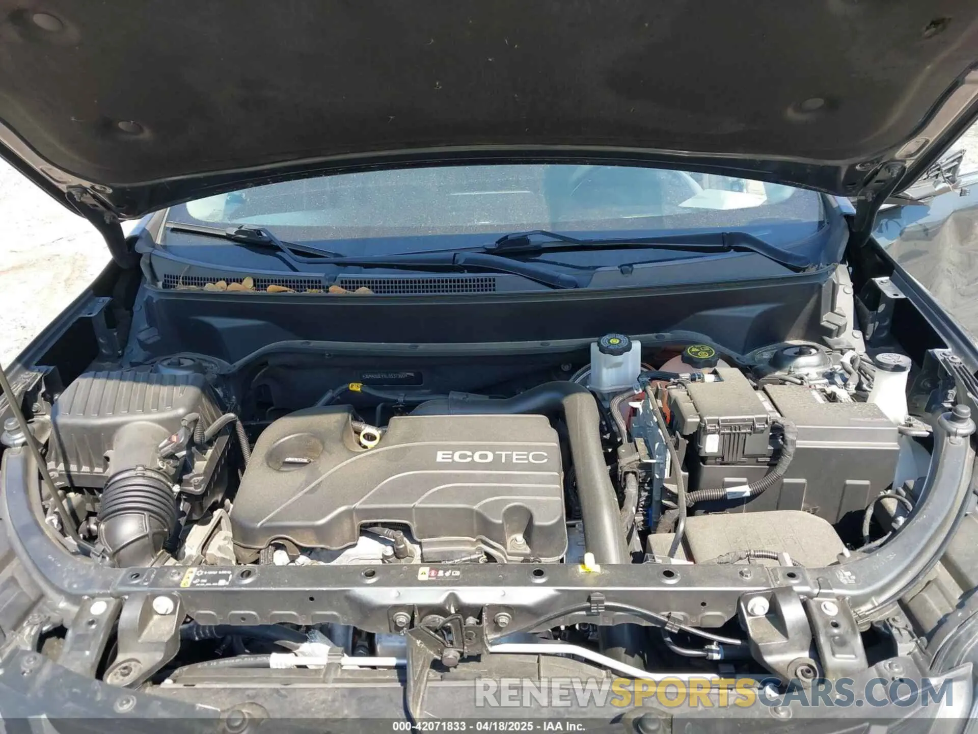 10 Photograph of a damaged car 3GNAXUEVXLS537300 CHEVROLET EQUINOX 2020