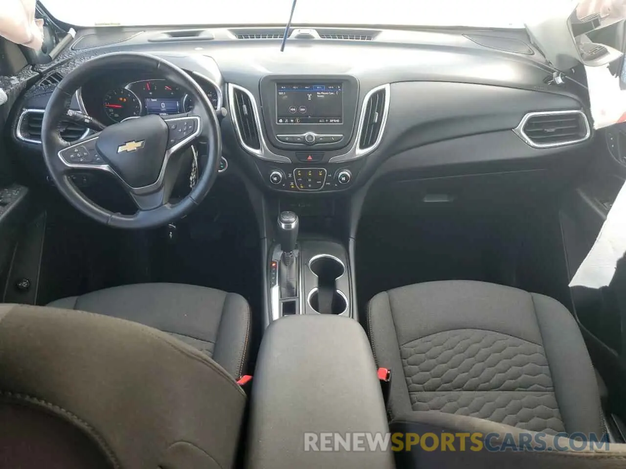 8 Photograph of a damaged car 3GNAXUEVXLS638093 CHEVROLET EQUINOX 2020