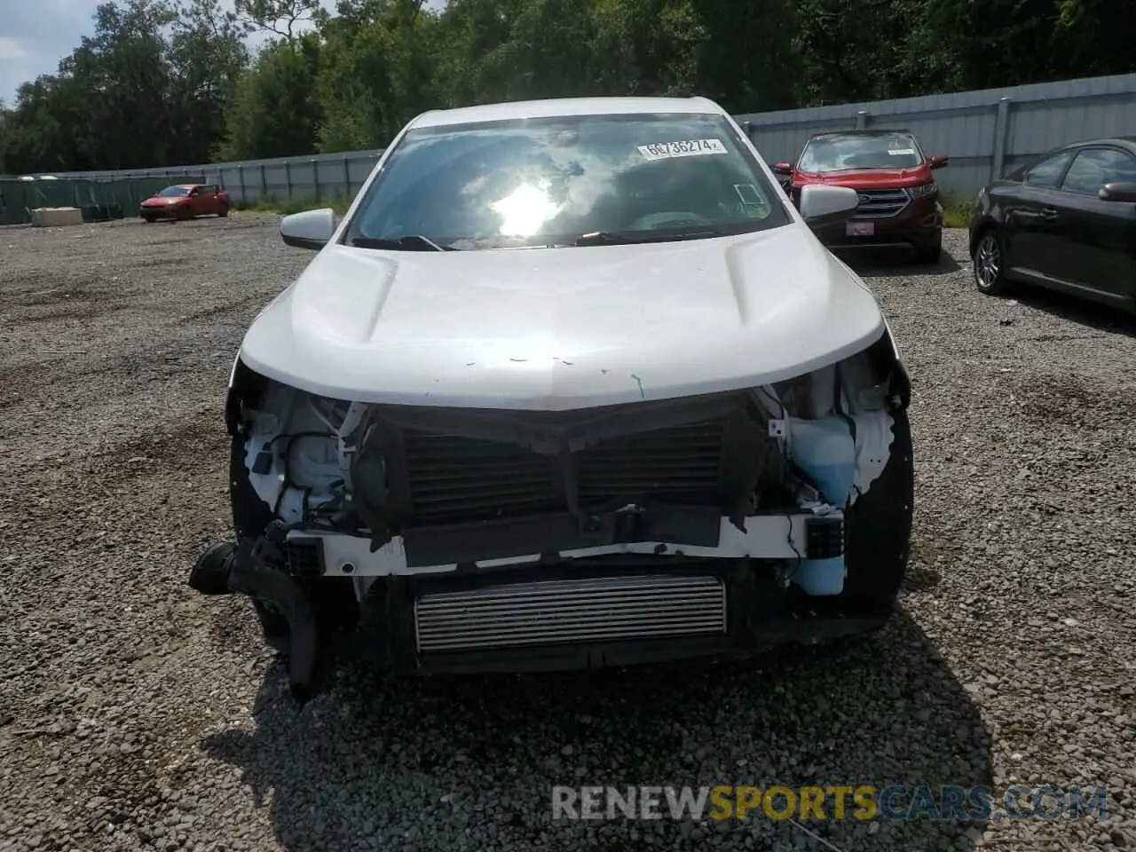 5 Photograph of a damaged car 3GNAXUEVXLS639907 CHEVROLET EQUINOX 2020