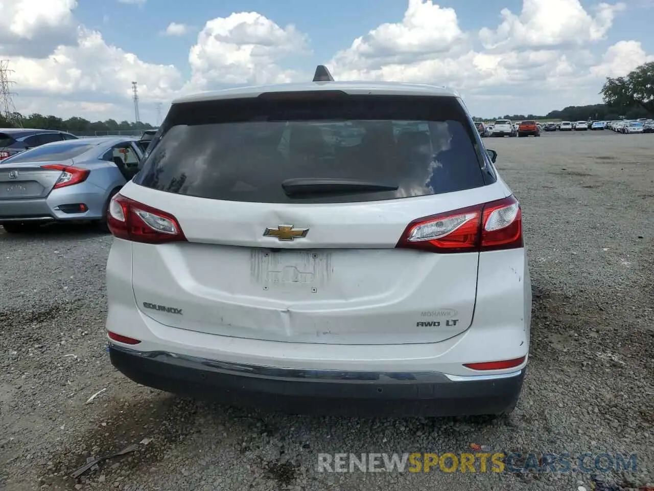 6 Photograph of a damaged car 3GNAXUEVXLS639907 CHEVROLET EQUINOX 2020