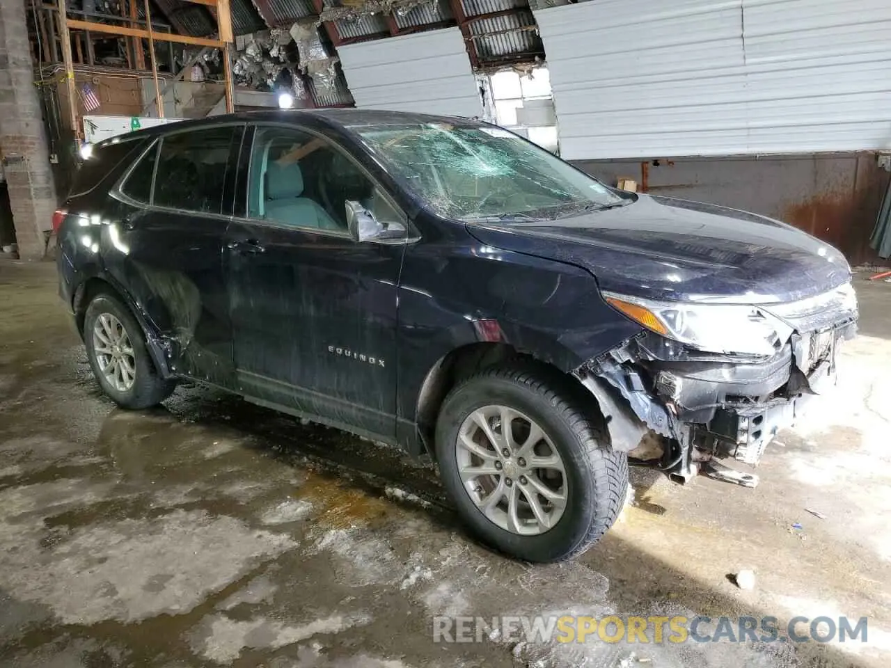 4 Photograph of a damaged car 3GNAXUEVXLS691148 CHEVROLET EQUINOX 2020