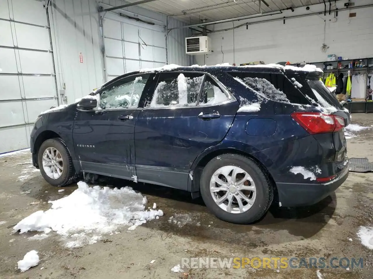2 Photograph of a damaged car 3GNAXUEVXLS709633 CHEVROLET EQUINOX 2020