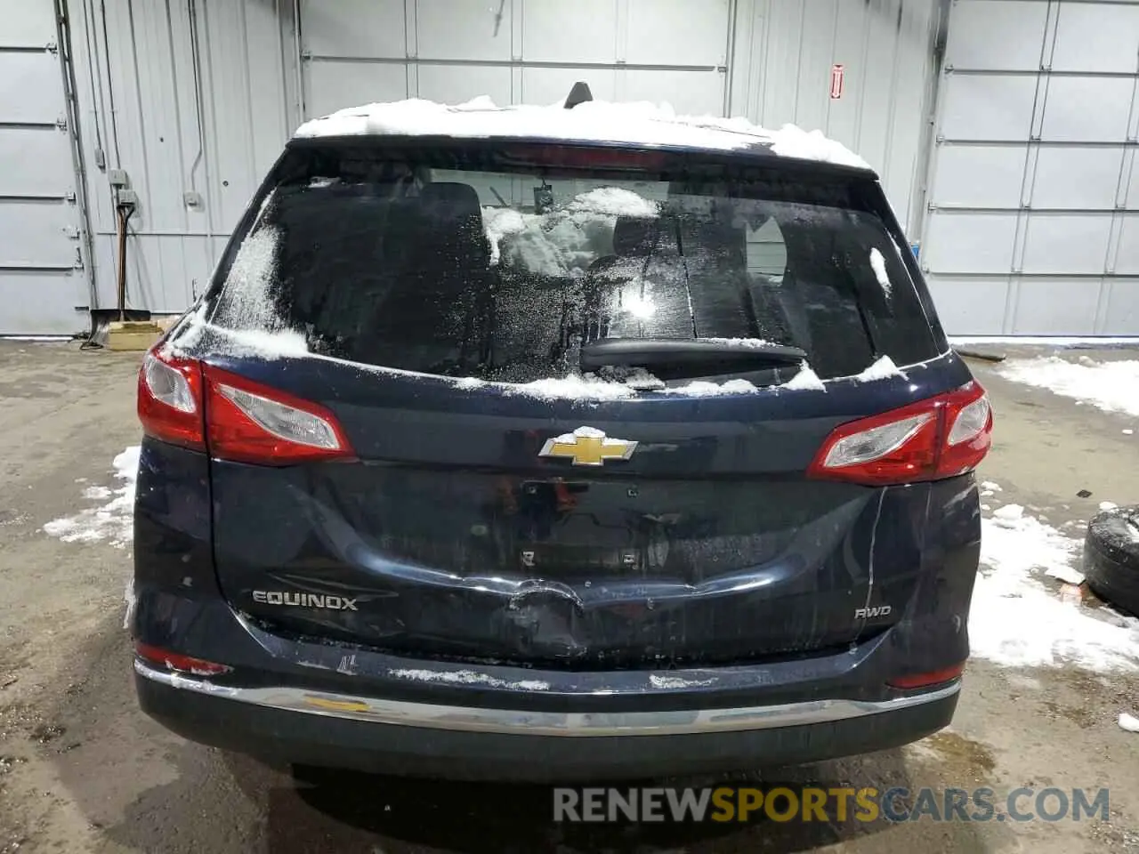 6 Photograph of a damaged car 3GNAXUEVXLS709633 CHEVROLET EQUINOX 2020