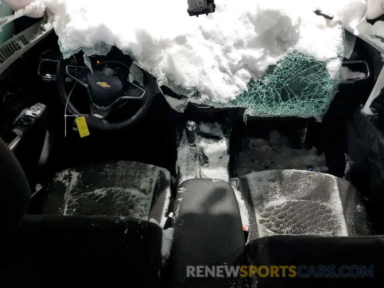 8 Photograph of a damaged car 3GNAXUEVXLS709633 CHEVROLET EQUINOX 2020