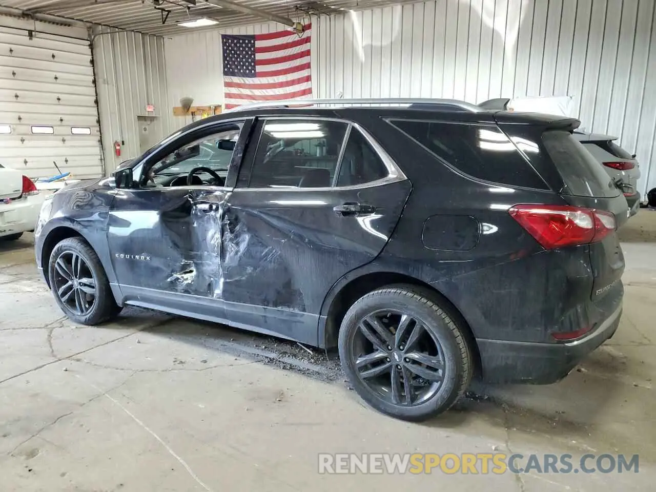 2 Photograph of a damaged car 3GNAXVEX4LL156706 CHEVROLET EQUINOX 2020