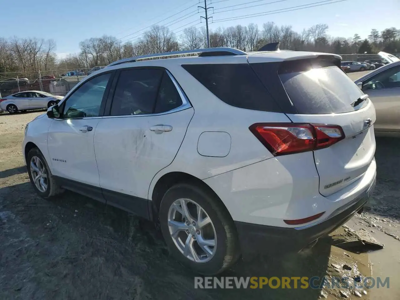 2 Photograph of a damaged car 3GNAXVEX5LS513753 CHEVROLET EQUINOX 2020