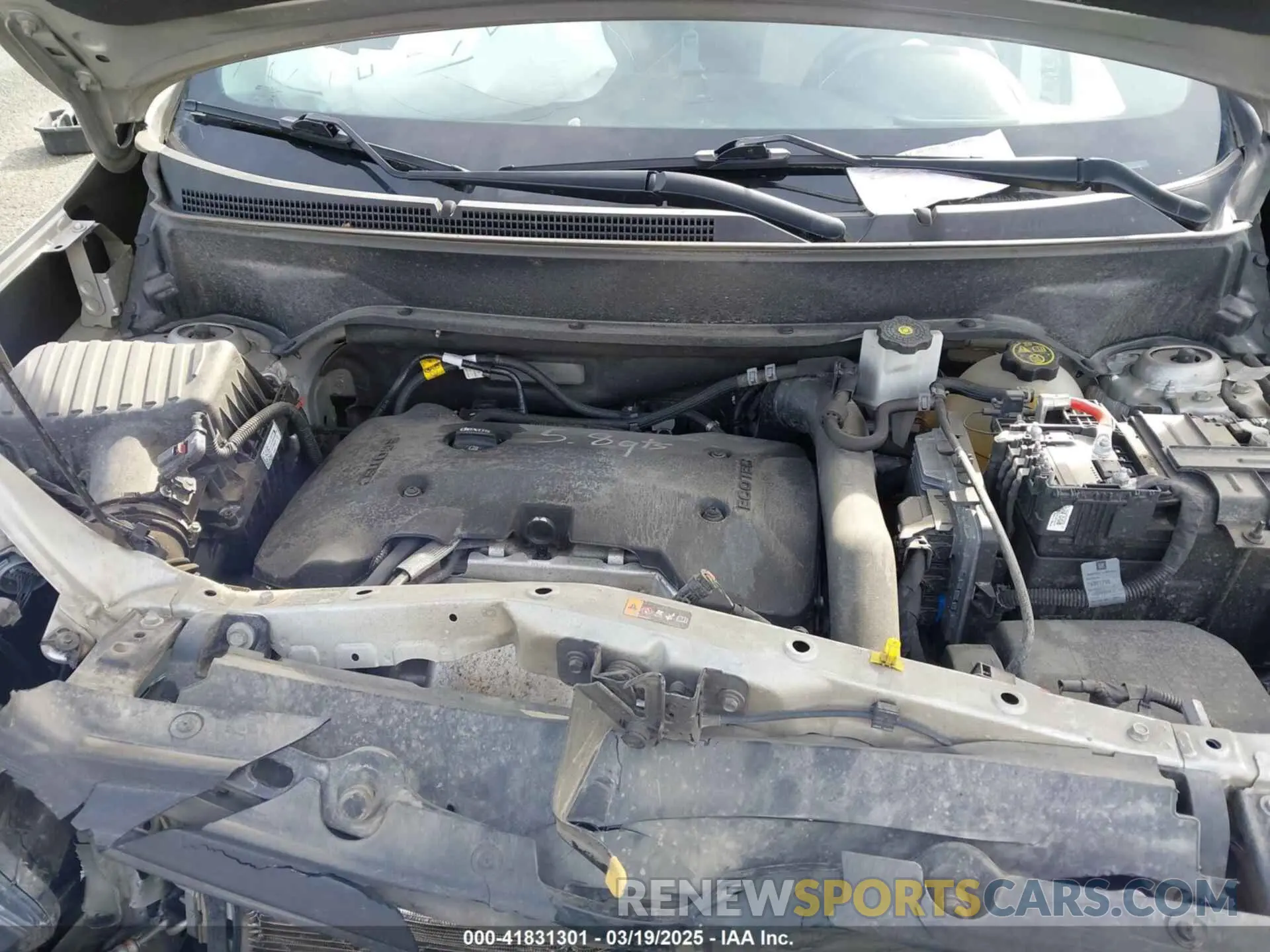 10 Photograph of a damaged car 3GNAXVEX6LS590812 CHEVROLET EQUINOX 2020
