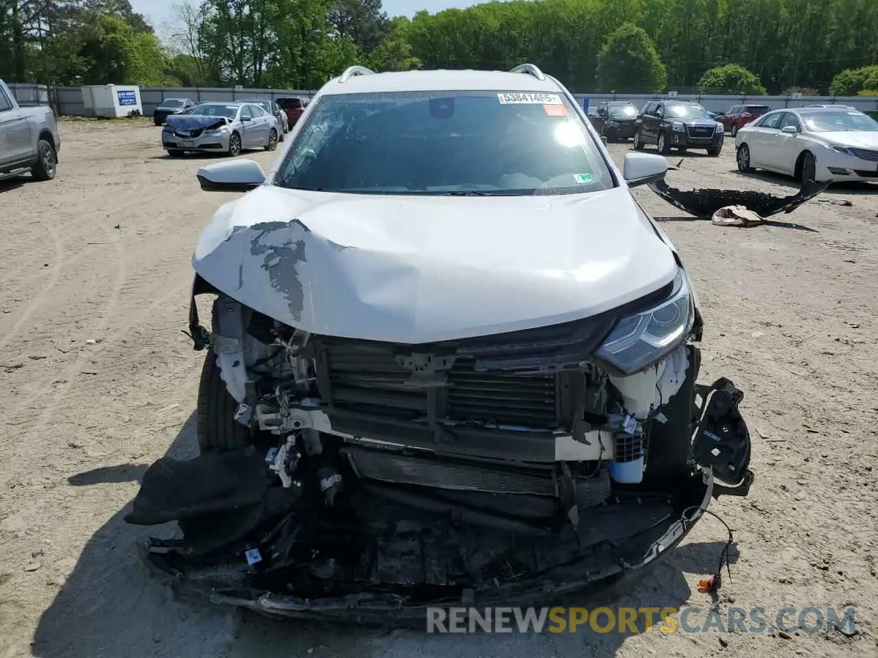 5 Photograph of a damaged car 3GNAXVEX9LS591386 CHEVROLET EQUINOX 2020