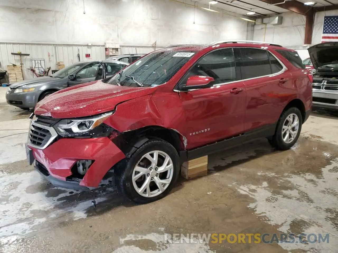 1 Photograph of a damaged car 3GNAXVEXXLS595723 CHEVROLET EQUINOX 2020