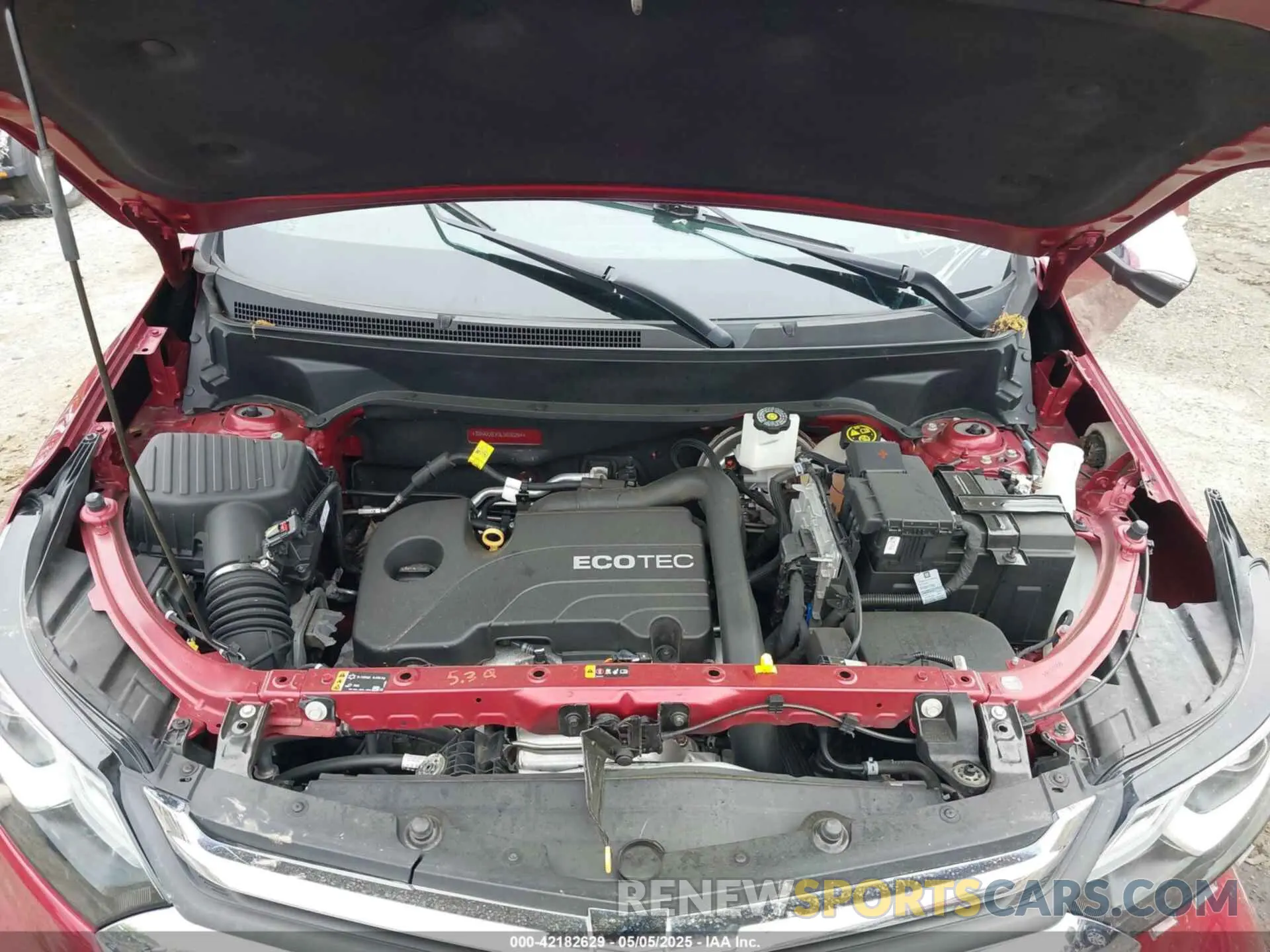 10 Photograph of a damaged car 3GNAXXEV0LS630294 CHEVROLET EQUINOX 2020