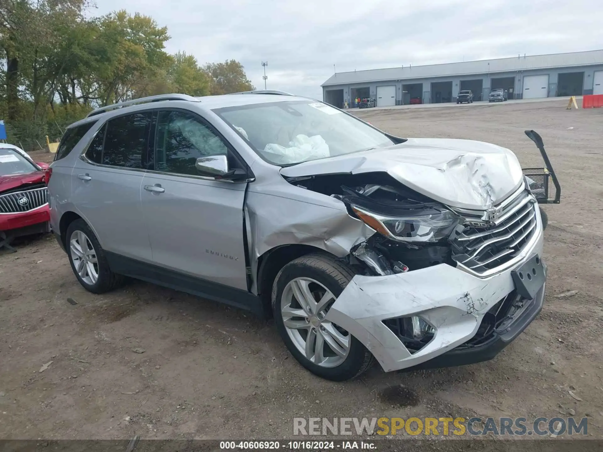 1 Photograph of a damaged car 3GNAXXEV1LS649467 CHEVROLET EQUINOX 2020