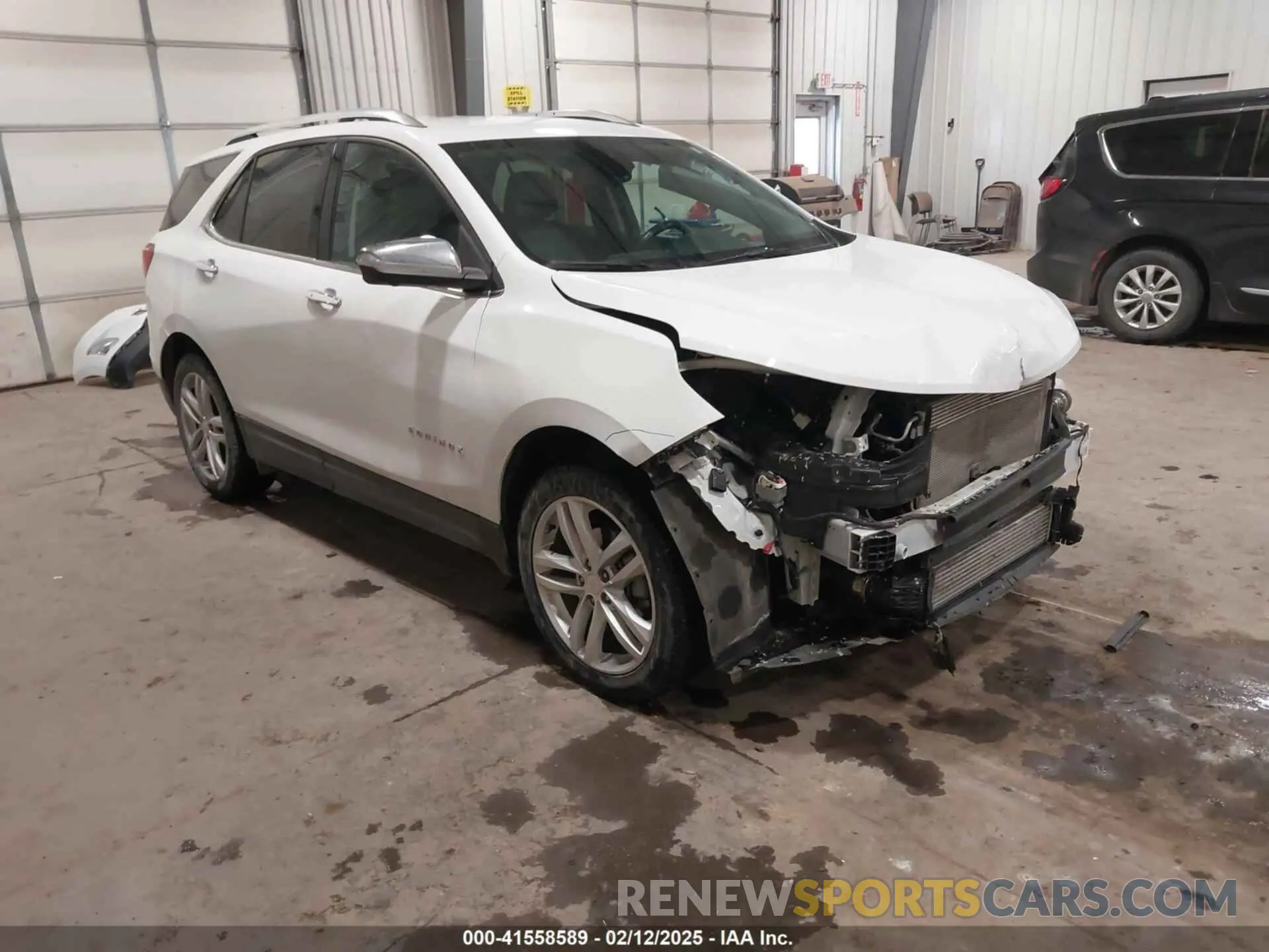 1 Photograph of a damaged car 3GNAXXEV3LS689534 CHEVROLET EQUINOX 2020