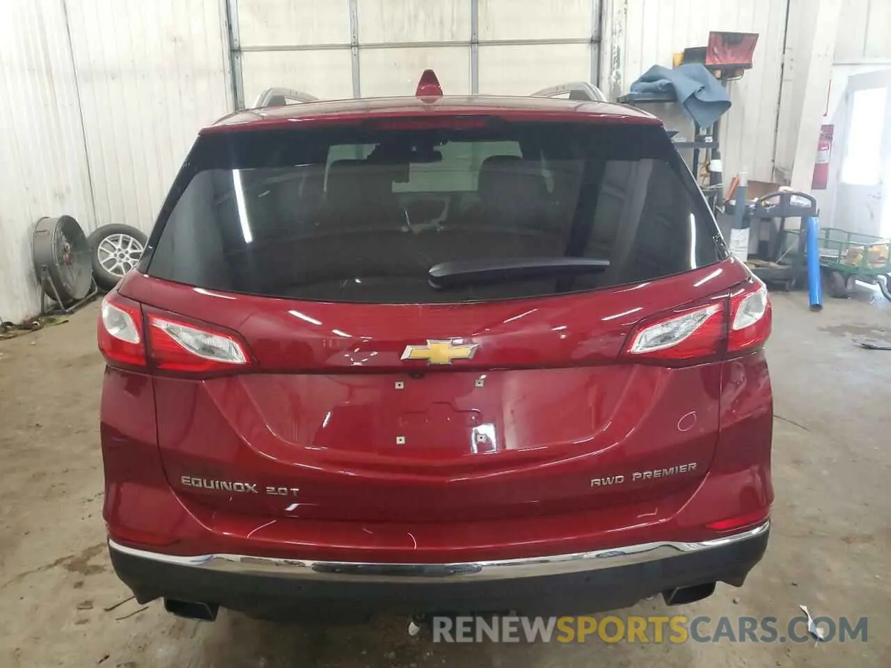 6 Photograph of a damaged car 3GNAXYEX1LS647936 CHEVROLET EQUINOX 2020