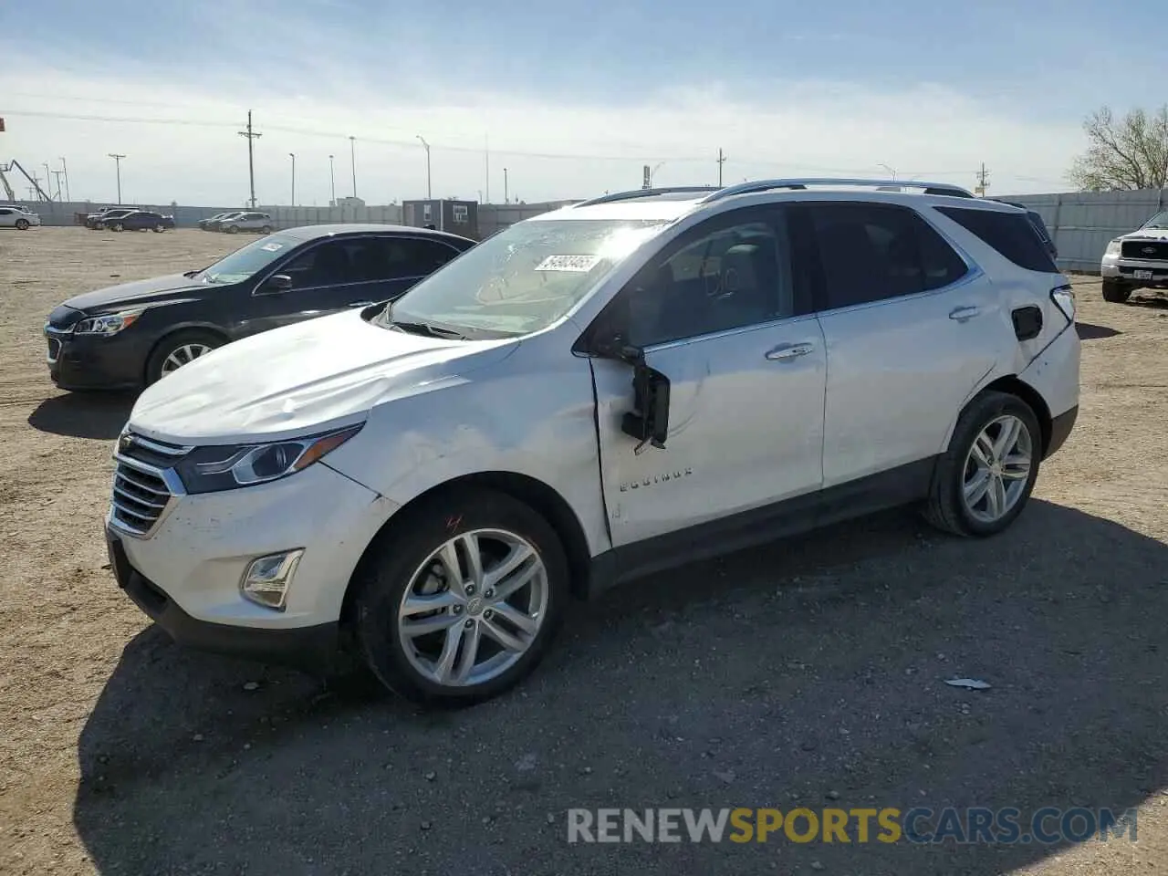 1 Photograph of a damaged car 3GNAXYEX2LS680069 CHEVROLET EQUINOX 2020