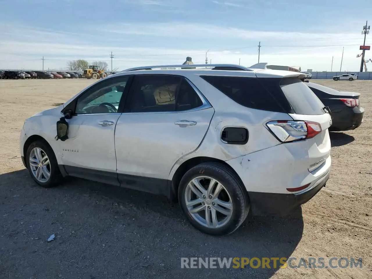 2 Photograph of a damaged car 3GNAXYEX2LS680069 CHEVROLET EQUINOX 2020