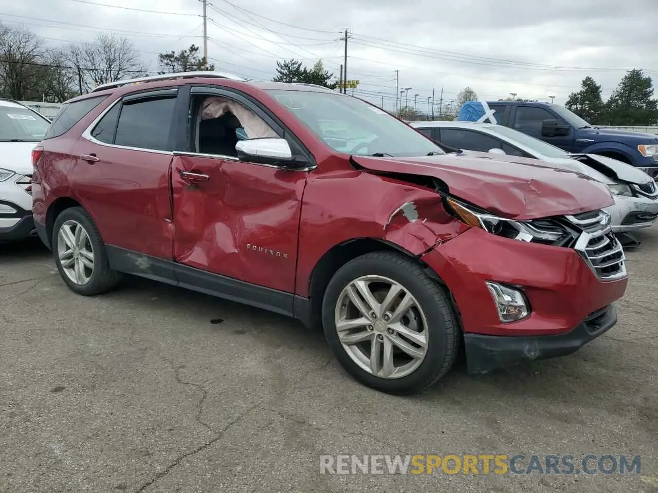 4 Photograph of a damaged car 3GNAXYEX4LS639801 CHEVROLET EQUINOX 2020
