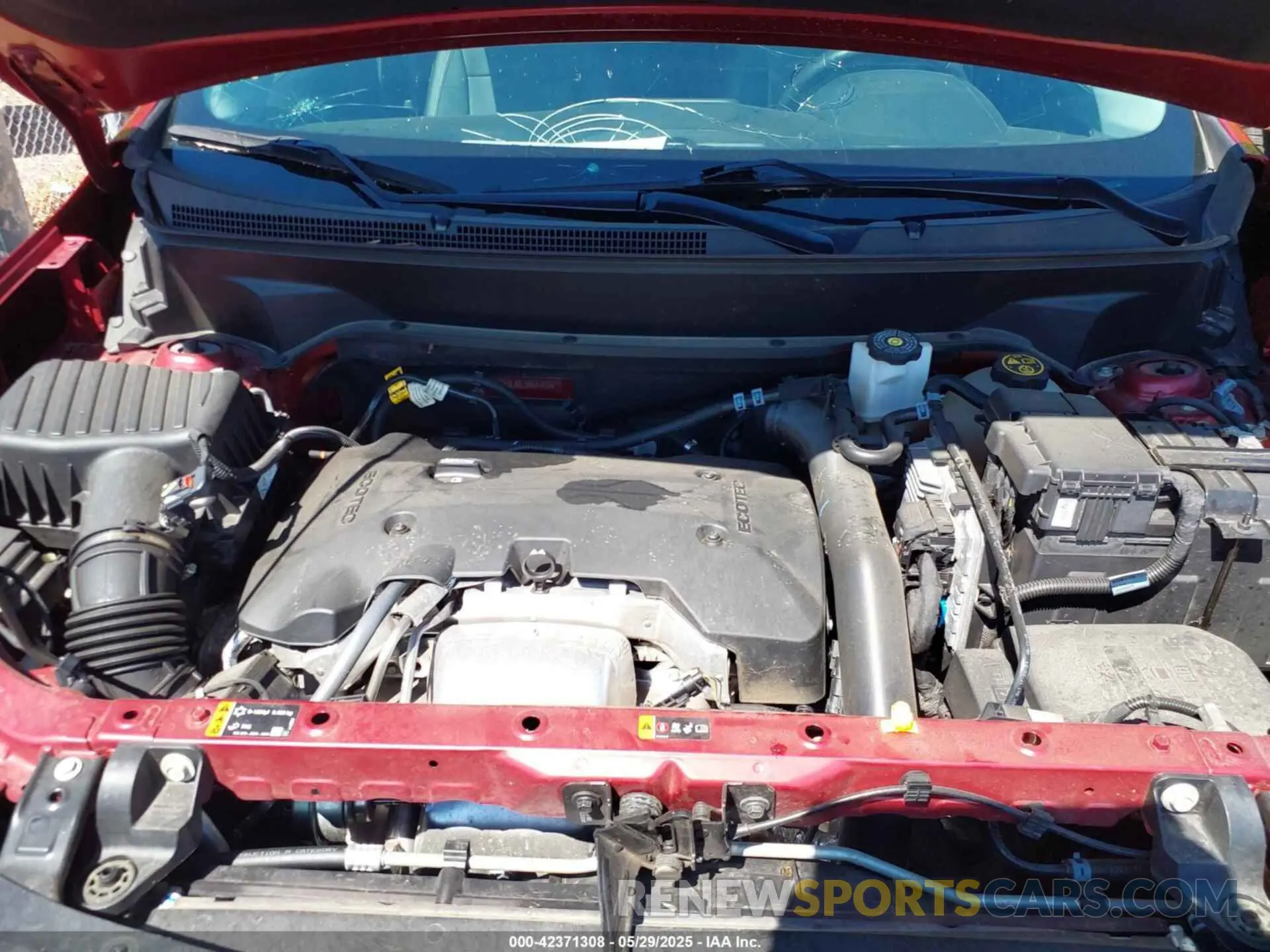 10 Photograph of a damaged car 3GNAXYEX6LS665168 CHEVROLET EQUINOX 2020