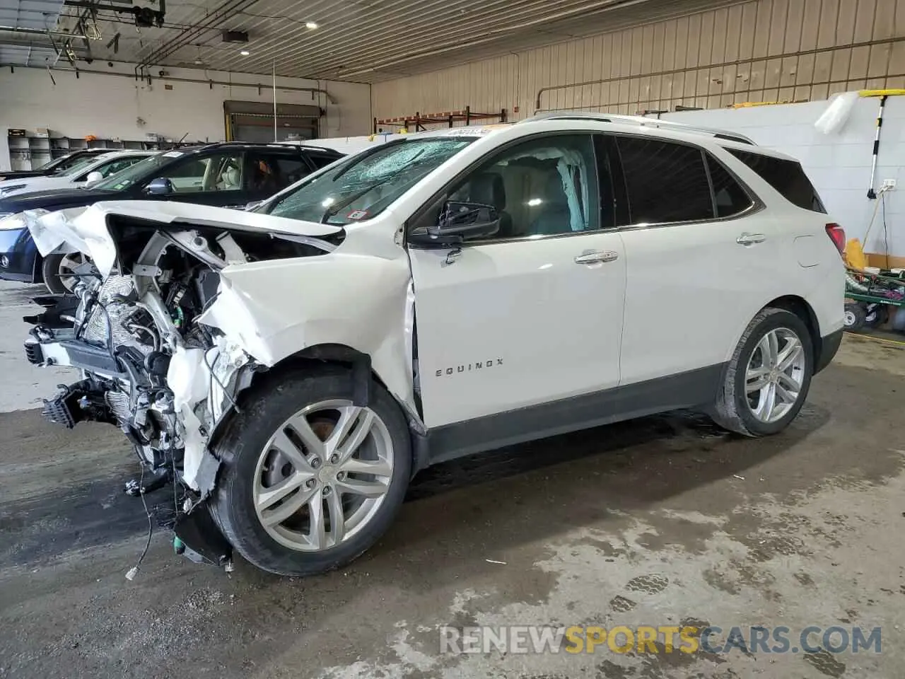 1 Photograph of a damaged car 3GNAXYEX8LS546568 CHEVROLET EQUINOX 2020