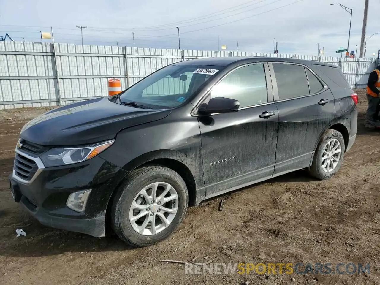 1 Photograph of a damaged car 2GNAX5EV8M6115502 CHEVROLET EQUINOX 2021