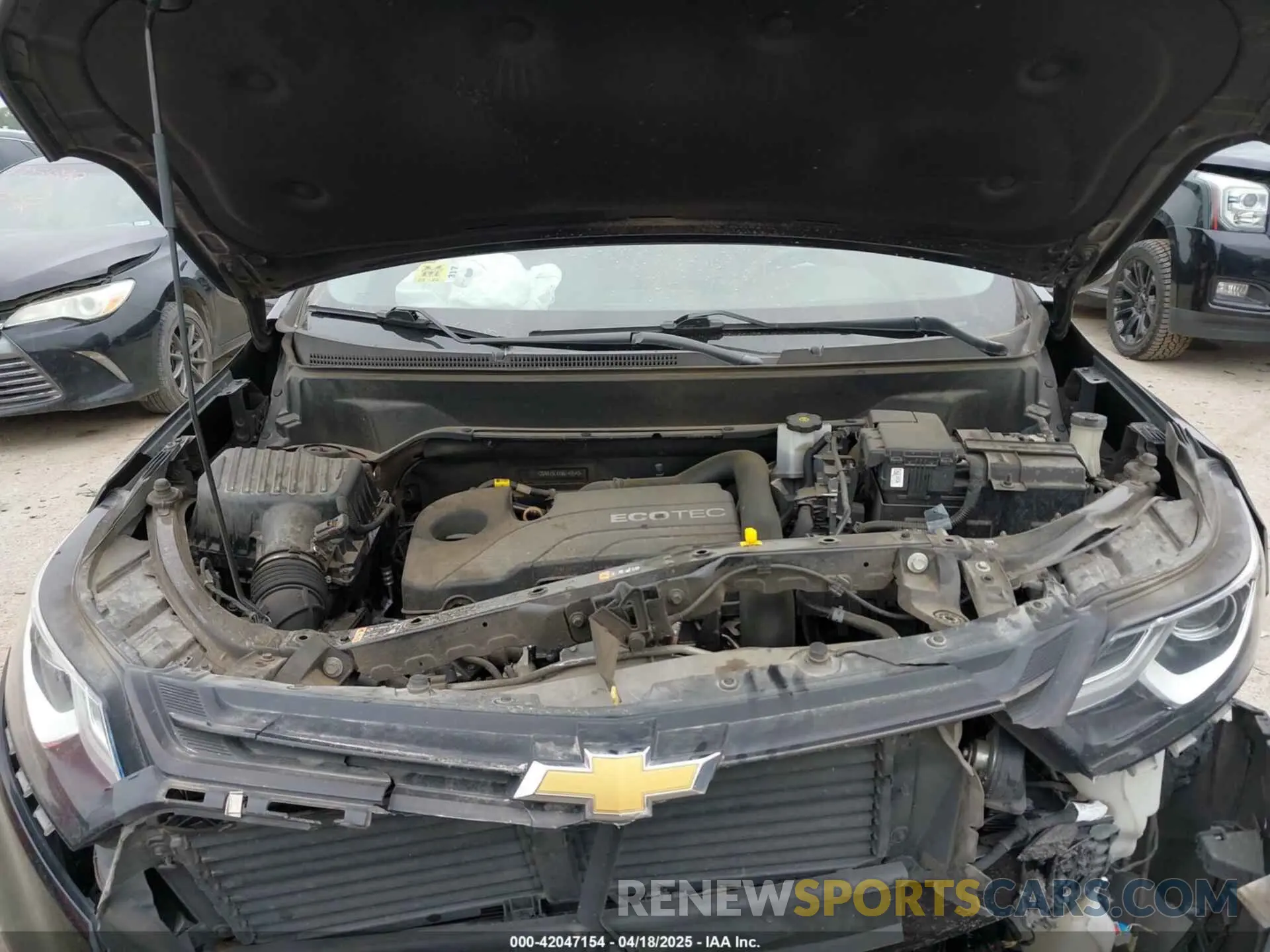 10 Photograph of a damaged car 2GNAX5EVXM6149540 CHEVROLET EQUINOX 2021