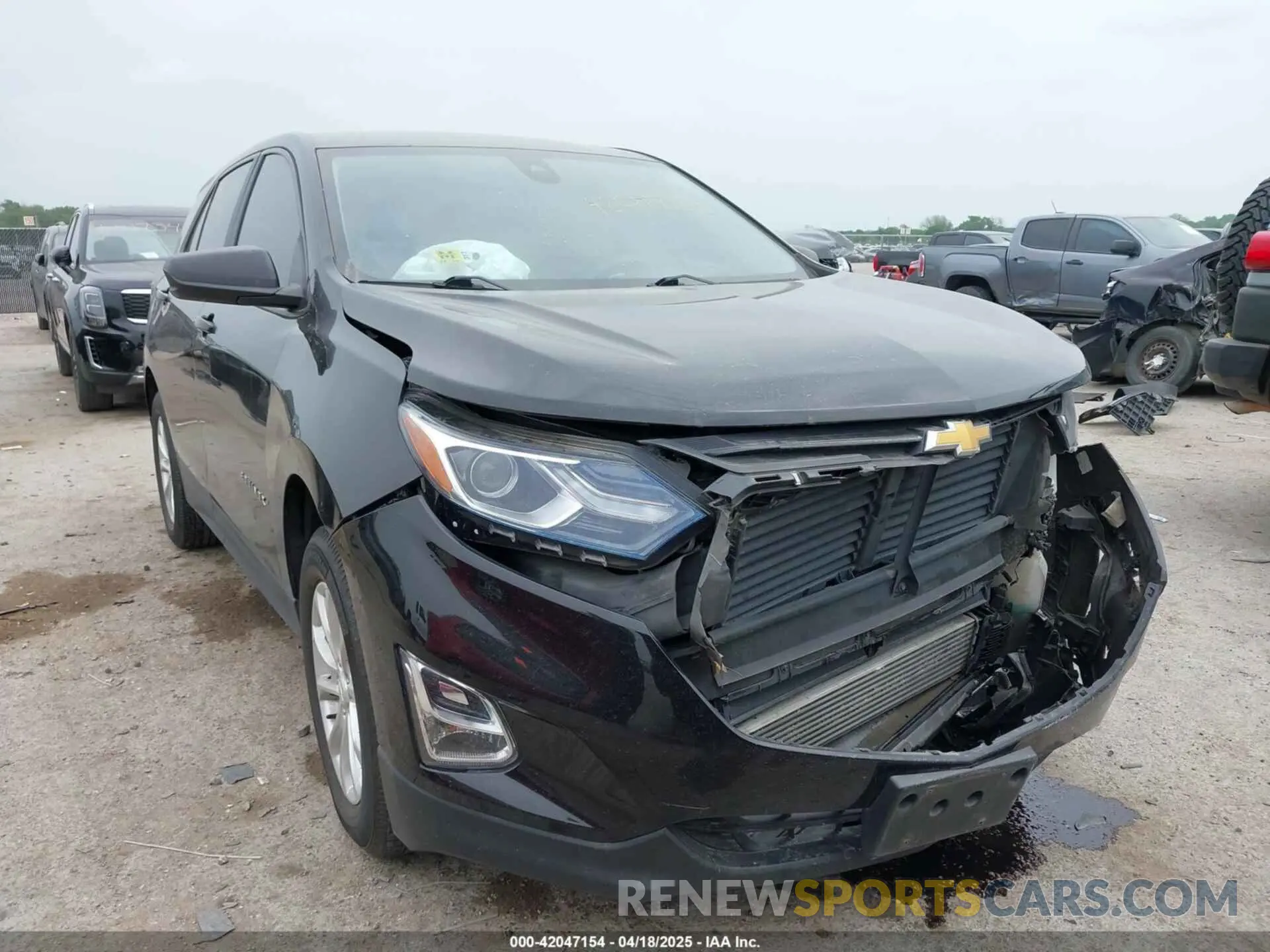 6 Photograph of a damaged car 2GNAX5EVXM6149540 CHEVROLET EQUINOX 2021