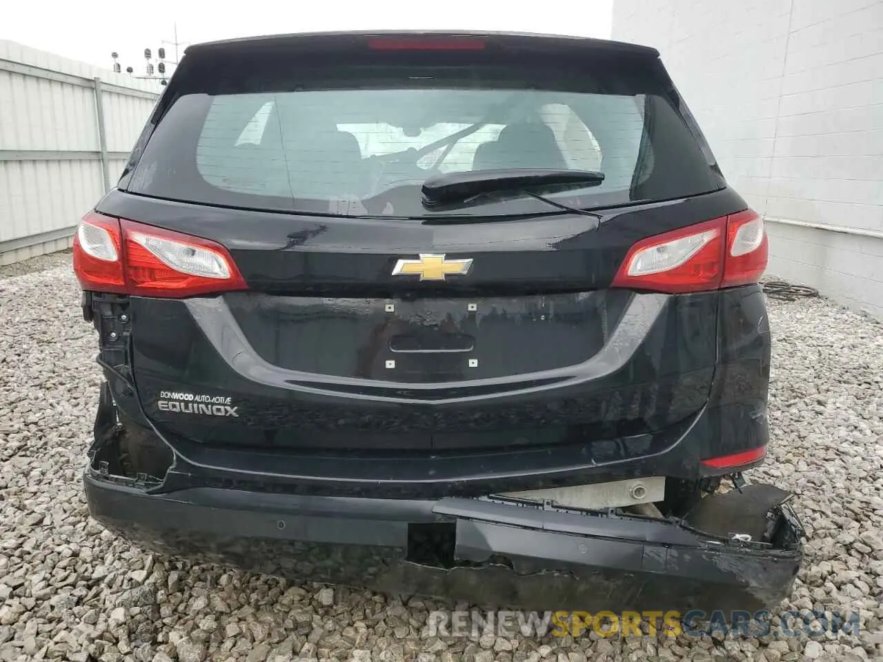 6 Photograph of a damaged car 2GNAXFEV8M6123007 CHEVROLET EQUINOX 2021