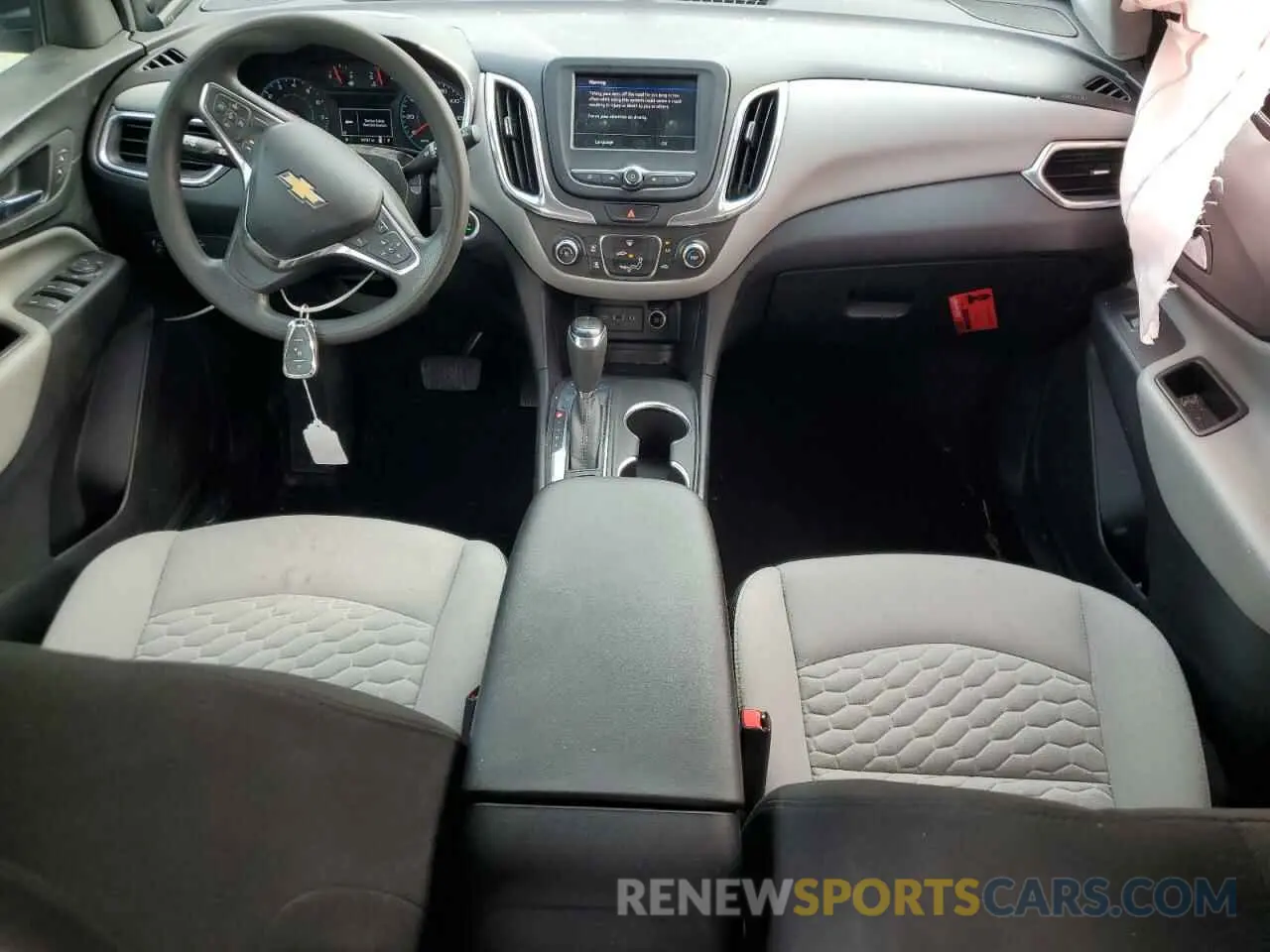 8 Photograph of a damaged car 2GNAXHEV1M6143031 CHEVROLET EQUINOX 2021