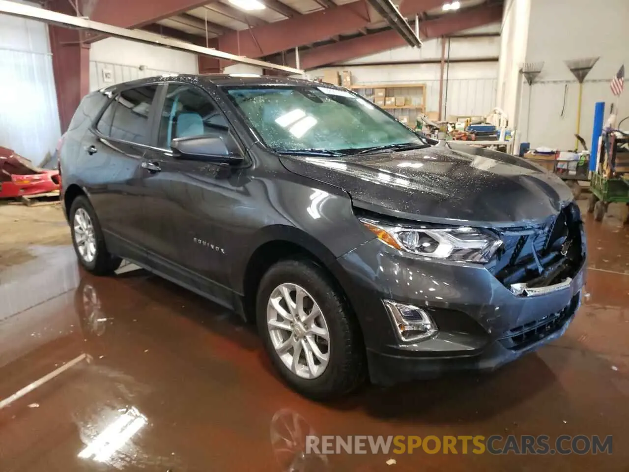 4 Photograph of a damaged car 2GNAXHEV1M6153249 CHEVROLET EQUINOX 2021