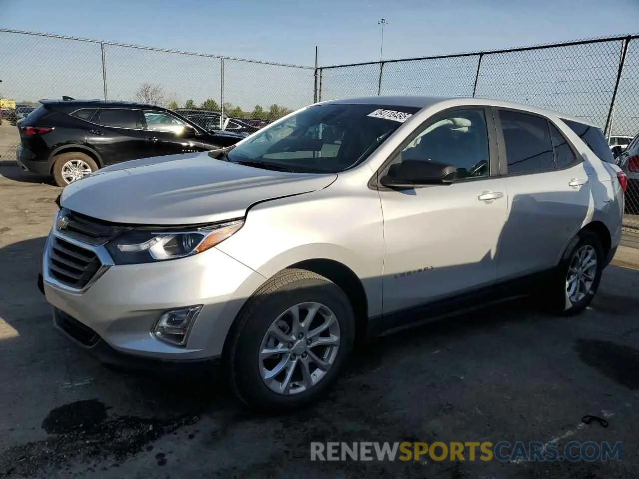 1 Photograph of a damaged car 2GNAXHEV1M6160976 CHEVROLET EQUINOX 2021
