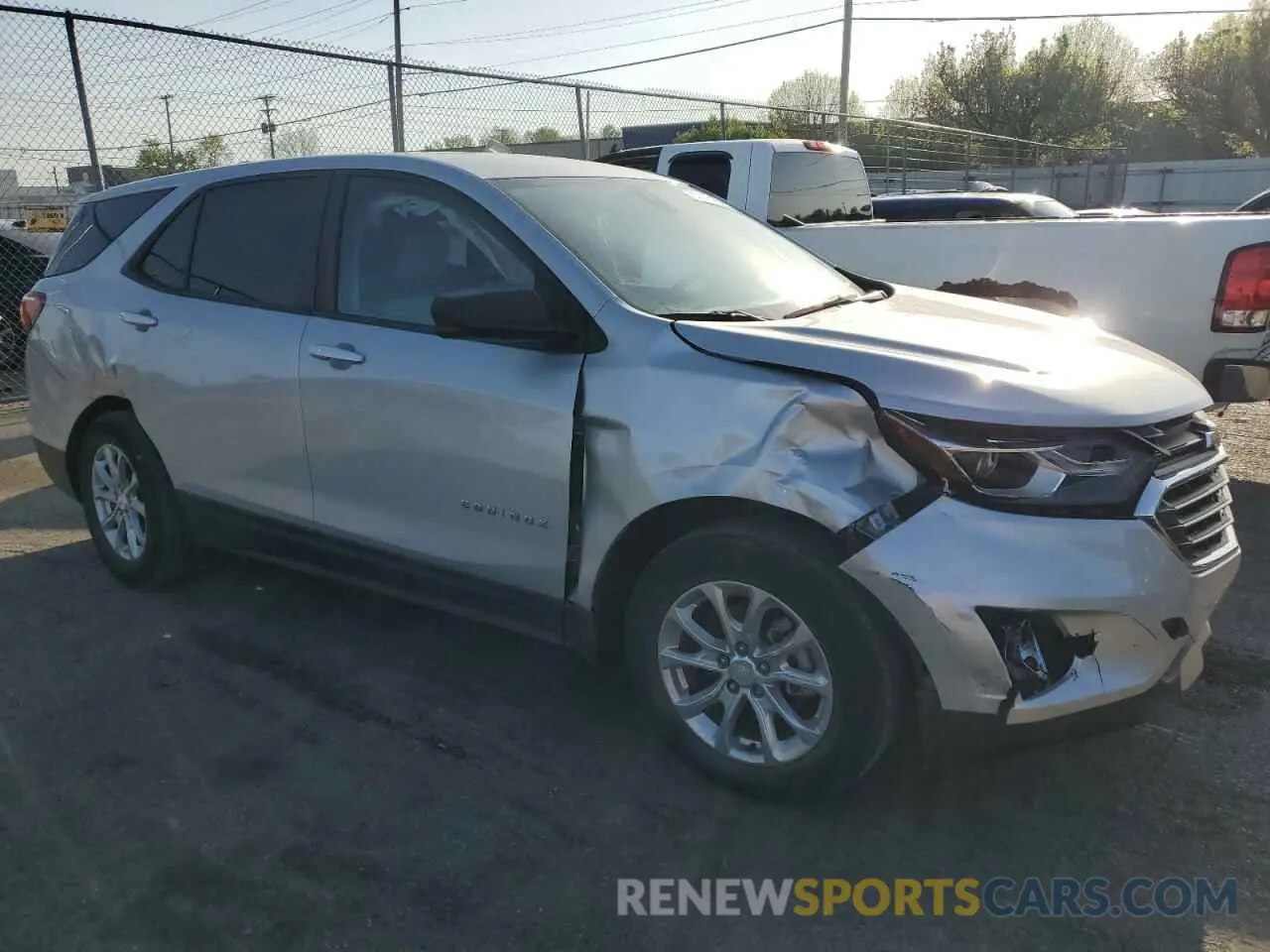 4 Photograph of a damaged car 2GNAXHEV1M6160976 CHEVROLET EQUINOX 2021